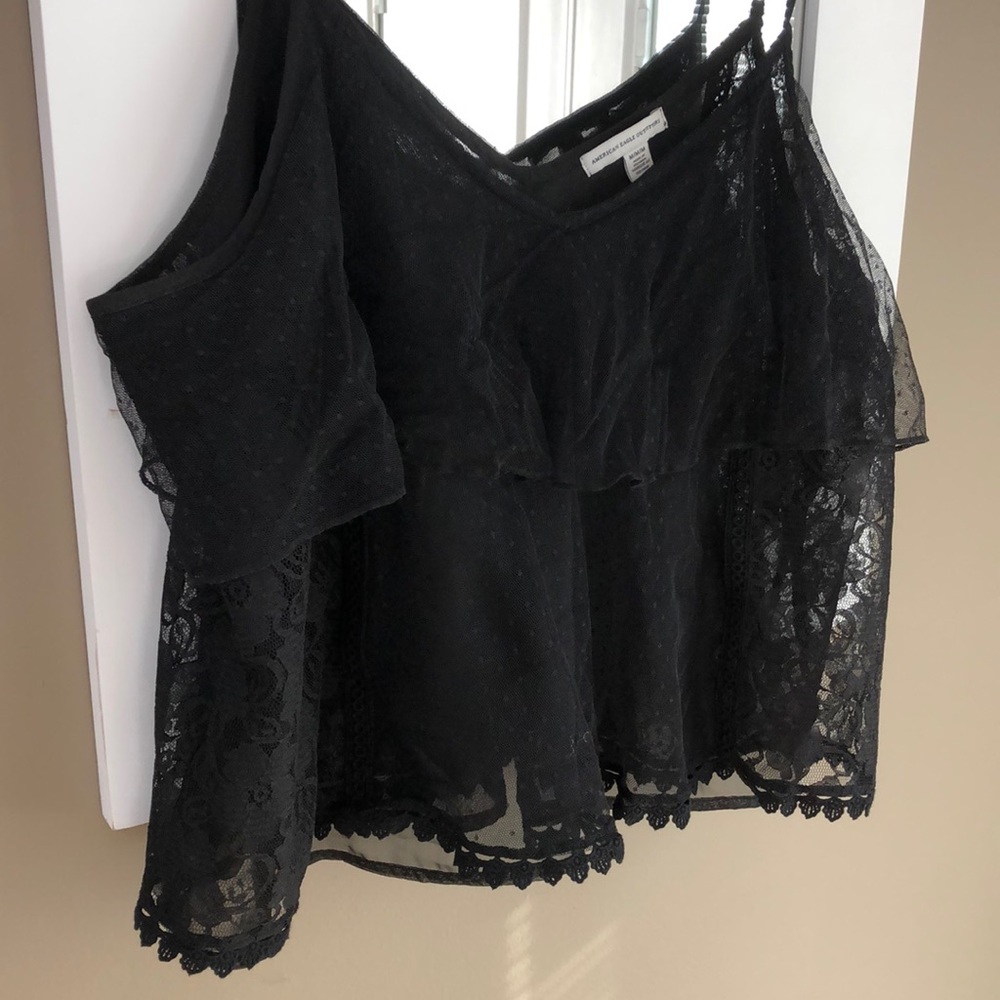 Lacy American Eagle Tank Top